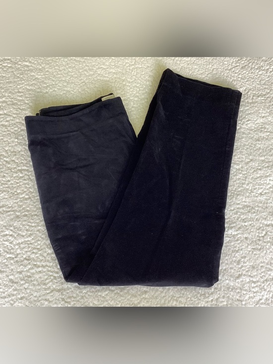 Talbots Pants - Talbots Heritage Petites Navy Velvet Pants Size 12P Quiet Luxury Old Money